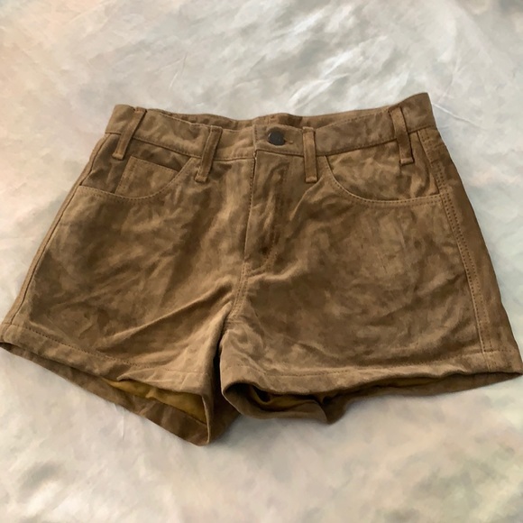Levi's Pants - LEVI STRAUSS suede shorts